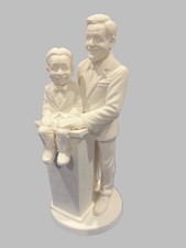 Figurine - Male ventriloquist with dummy, puppet A