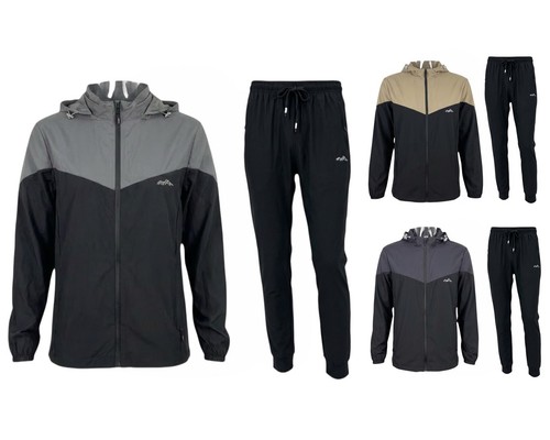 Men colour block hooded - colour,