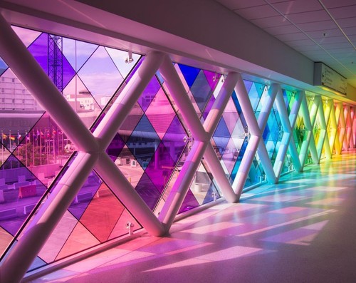 Transparent colourful window - colourful,