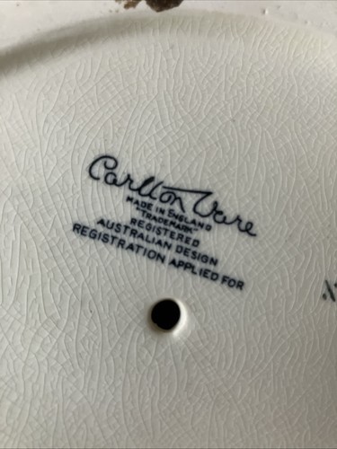 Carlton ware footed bowl - carlton,
