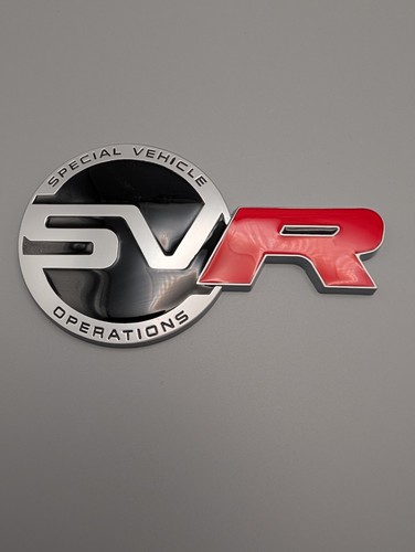 Jaguar land rover svr badge - jaguar,