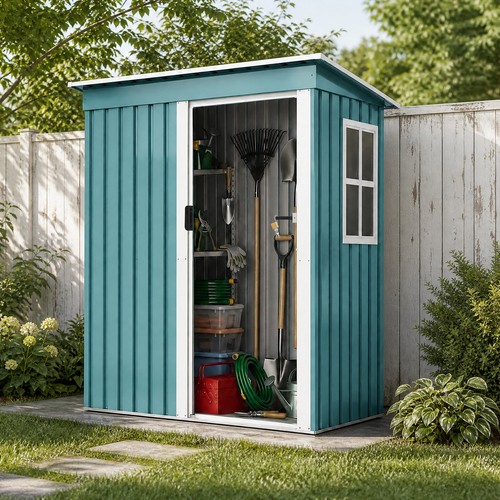 5x3 metal outdoor storage - ft,