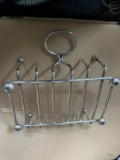 Vintage Silver plated ? Toast