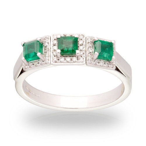 Art deco style - art, 18ct