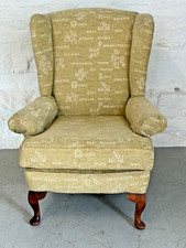 Vintage Wingback Armchair