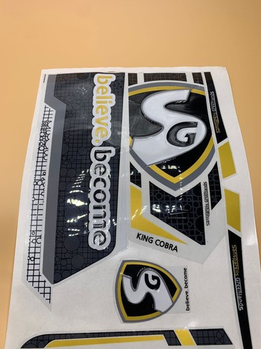 Cricket bat sticker - , 3d