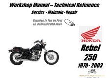 Honda Rebel  250 Service