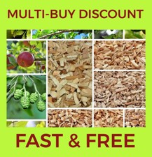 1l -10l Alder,,Apple,Beech,Oak,Cherry,Pear,Plum BBQ Wood Chips For Food Smoking