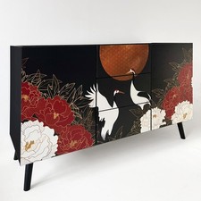 Small Black Sideboard with