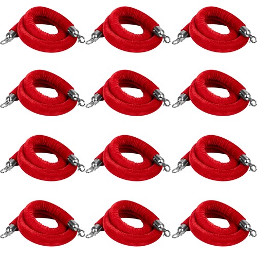 Red velvet barrier - velvet, rope
