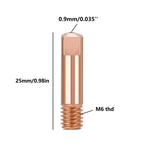 Copper welder tips 035 inch - welder, 0.035