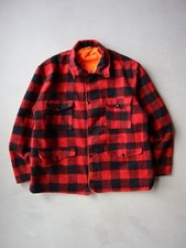 Vintage 70s Buffalo Plaid Wool