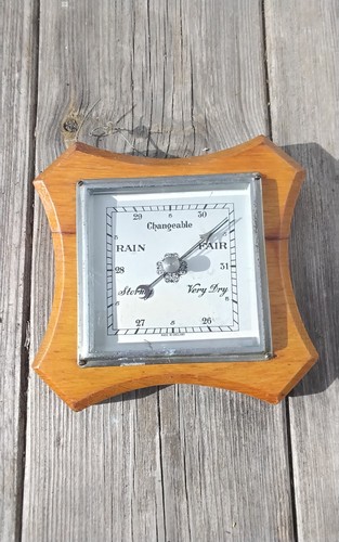 Vintage english aneroid - vintage,