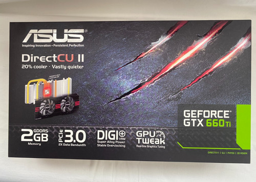 Asus gtx 660ti directcu - 660ti,