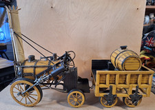 1829 Stephenson Rocket Steam Locomotive, Tinplate Model