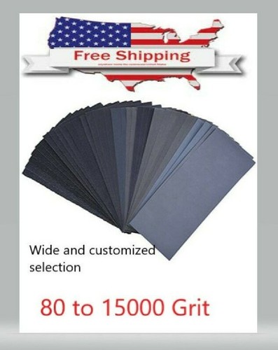 Sandpaper wet dry sheets - wet, or