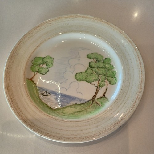 Clarice cliff 23cm - 9"/23cm, plate