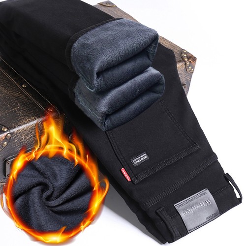 Thermal jeans thick velvet - jeans,