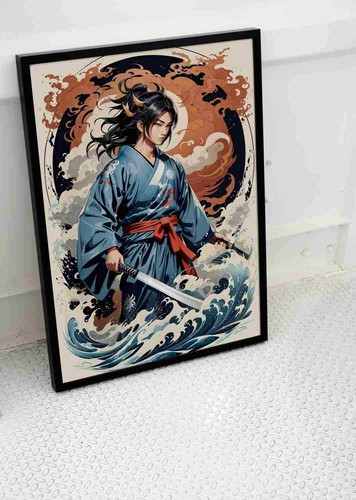 Japanese samurai sword warrior - samurai,