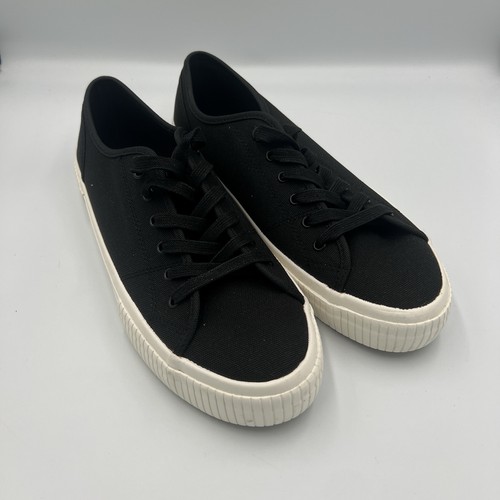 Next black canvas trainer - black,