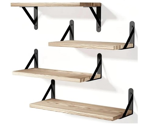 Wall shelves decor set 4 - set,