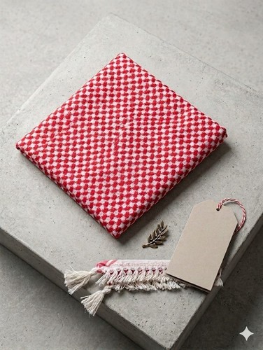 Jordanian red shemagh - red,