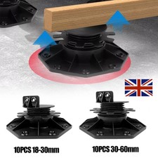 10pc Adjustable Decking Feet
