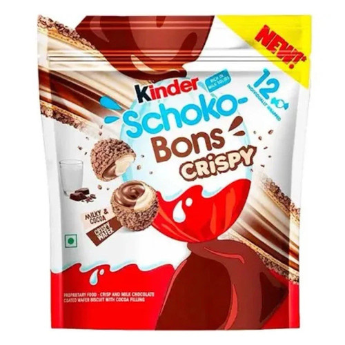Kinder crispy schoko bons - crispy, 12
