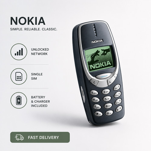 Nokia 3310 classic unlocked - 3310,