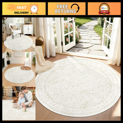 Vintage floral round - vintage,