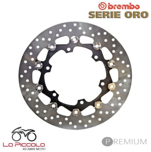 Front brake disc brembo gold - disc,