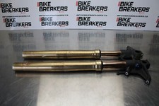 11 SUZUKI GSXR1000 FRONT FORKS SHOCK SUSPENSION SET PAIR BB142