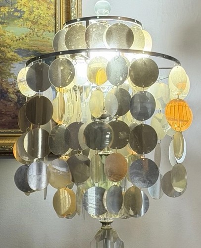 Vintage mcm capiz shell - vintage,