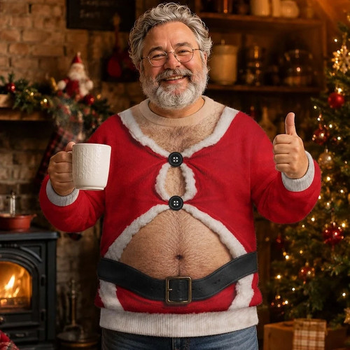 Funny santa belly - funny,