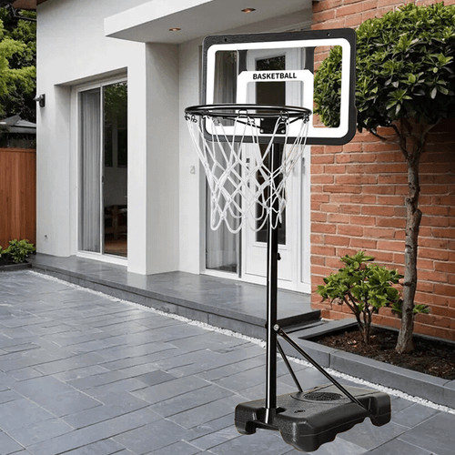 Portable basketball hoop - basketball,