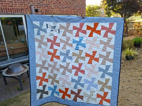 Patchwork lap quilt - ,, tilda