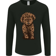 Dogs Cute Labradoodle Puppy Mens Long Sleeve T-Shirt