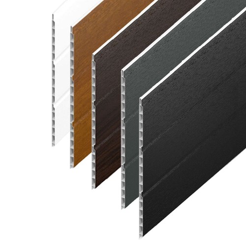 Hollow cladding soffit board - hollow,