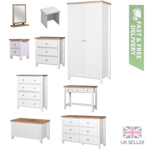 White oak bedroom furniture - oak,
