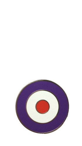 Archery target enamel lapel - -,