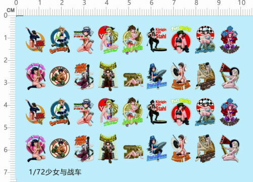 Water slide decals - water,