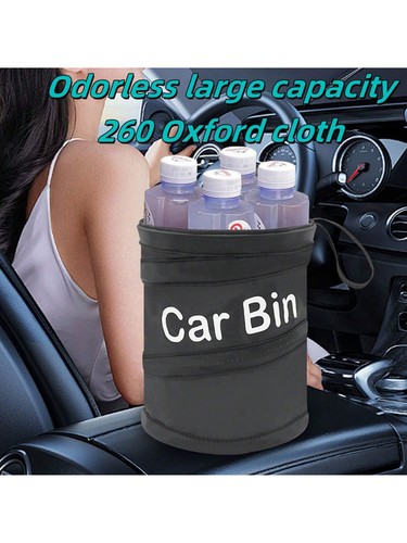 Car garbage can - garbage,