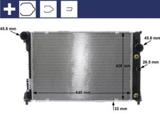Radiator MAHLE Fits MERCEDES