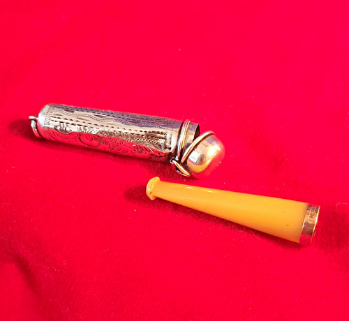 Vintage solid silver - solid, cheroot
