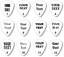 12 x PERSONALISED CUSTOM