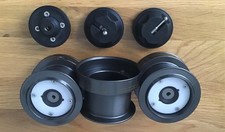 OKUMA RIOT BIG PIT 75 SPARE SPOOLS & BAITRUNNER CAPS