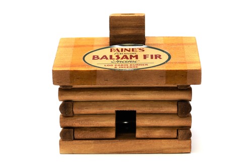 Paine log cabin incense - log,