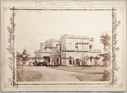 Antique albumen photo india - albumen,