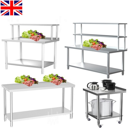 Stainless steel work table - stainless,