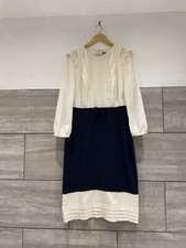 VTG Jaeger Dress Size 12 White